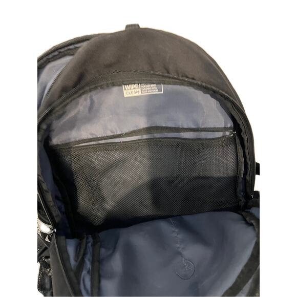 Adidas Prime 7 Black White Padded Computer Backpack - Picture 4 of 5